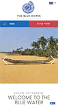 Mobile Screenshot of bluewatersrilanka.com